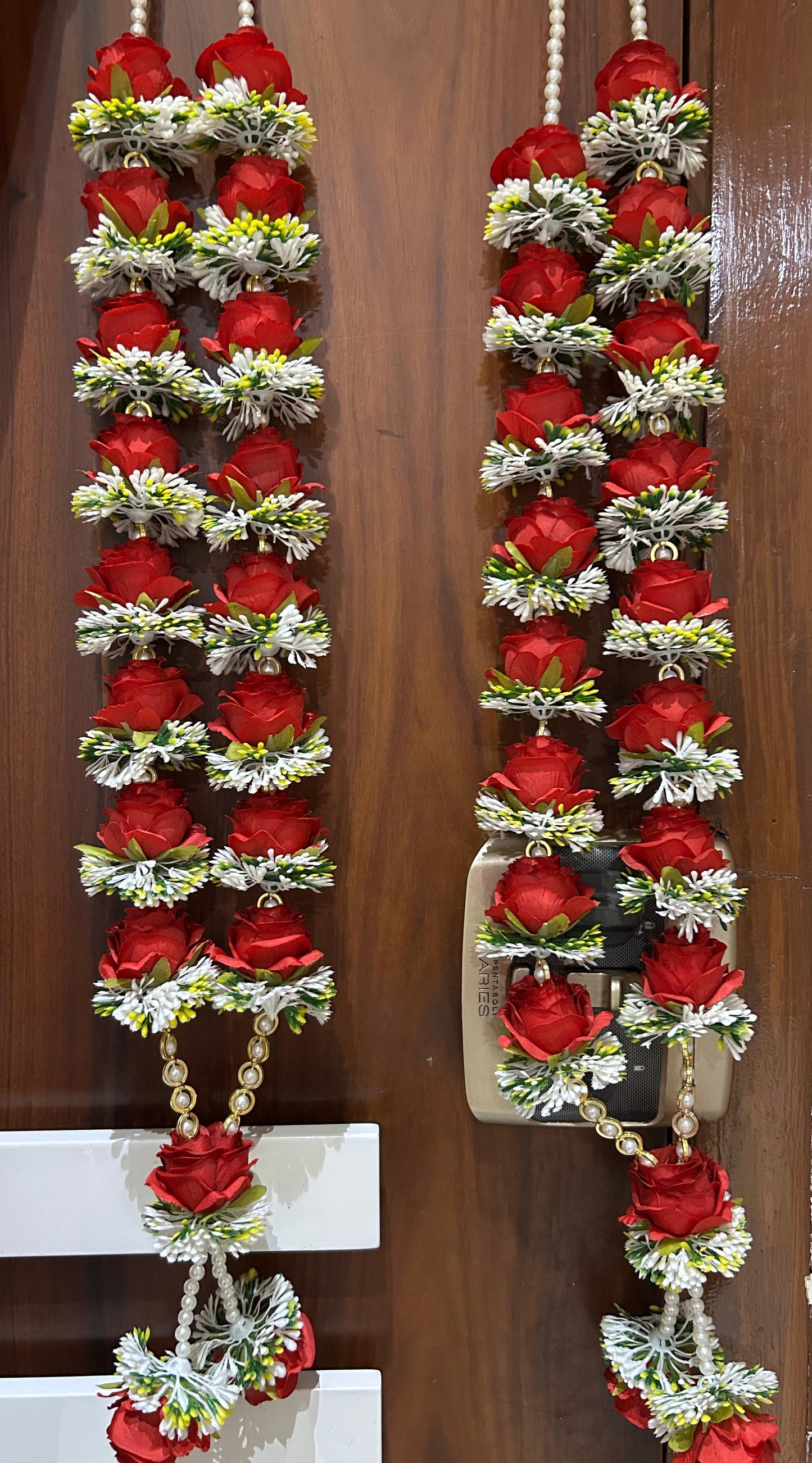 Wedding Varmala (Garland) For Bride & Groom - Set of 2